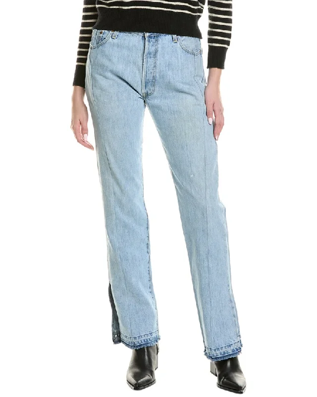 Steals and Deals EB DENIM Vintage Unraveled Vintage Blue Jean