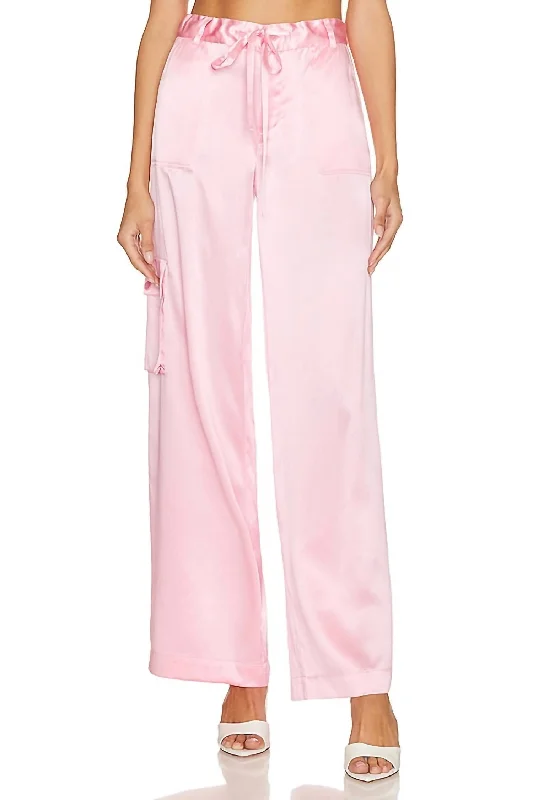 Value Pack Cedric Cargo Pants In Sweet Pink