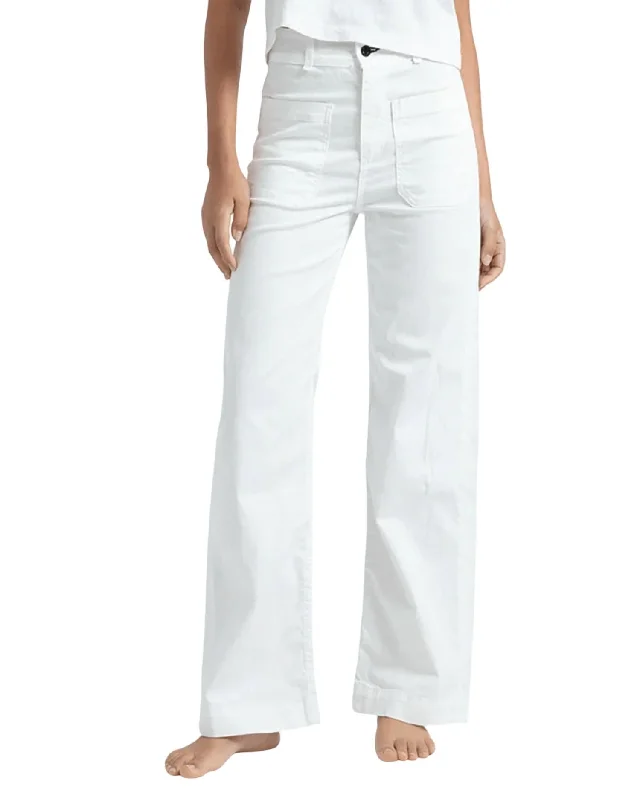 Mega Sale Sailor Twill Pant In Ivory