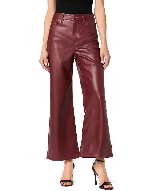 Amazing Deals JOE’S Jeans Wide Leg Burgundy Ankle Jean
