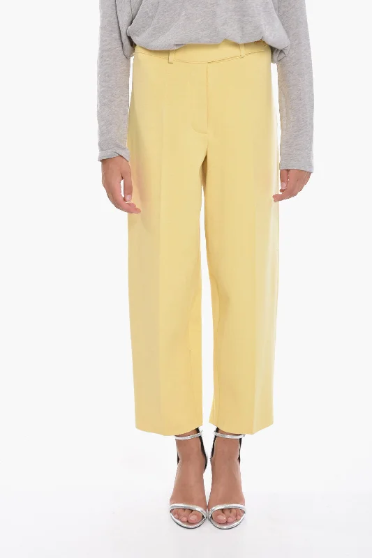 Online Only Aeron Cropped MADELEINE Trousers with High Waist