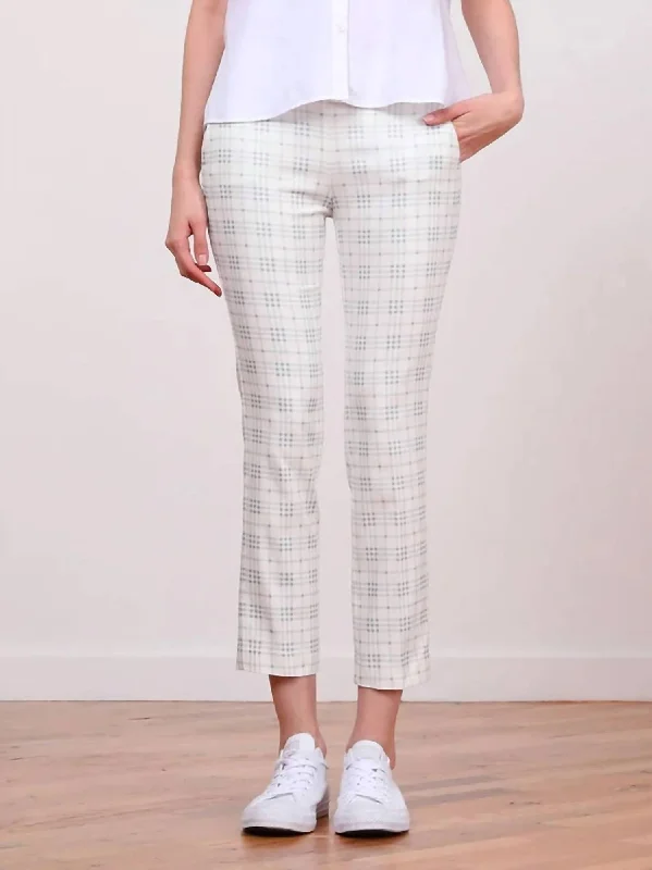 Major Savings Lulu Ankle Slim With Pocket Pant In Blue Multi