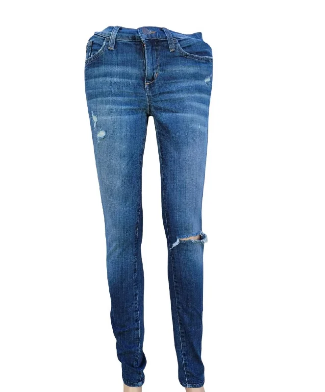 Price Fest Women's Vintage Reserve Distressed Jean In Blue