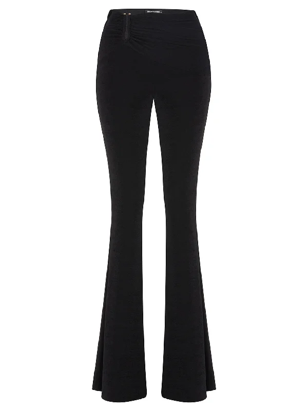 Steals and Deals Draped Flare Pants