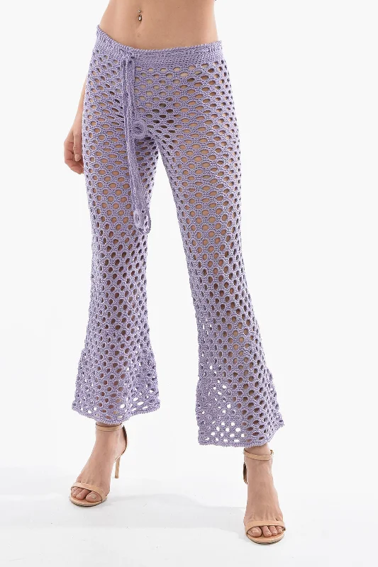 While Supplies Last Matimì Openwork Boot Cut Pants