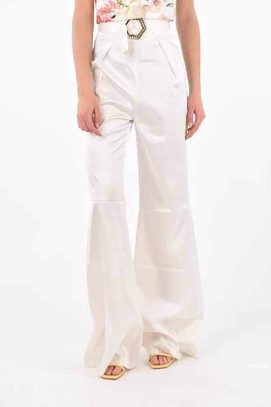 Mega Sale Philipp Plein Silk JEWEL Palazzo Pants