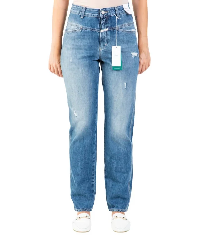 Weekend Deals to Make You Happy X-Pose High Waist Jeans In Mid Blue