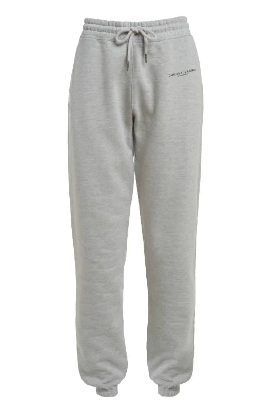 Weekend Deals That Wow Women's Organic Cotton Jogger Pants In Grey