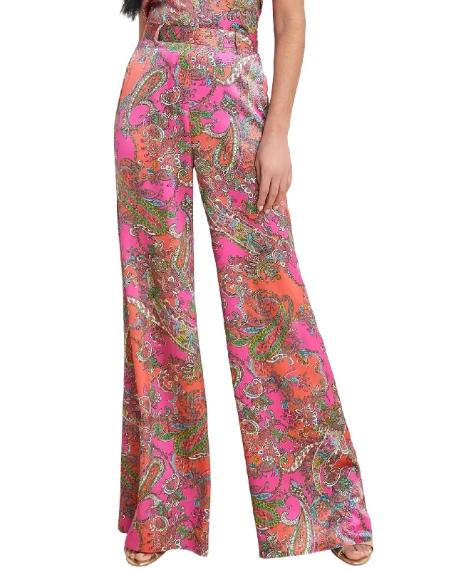 New Deals Gavin Wide Leg Pant In Pop Paisley