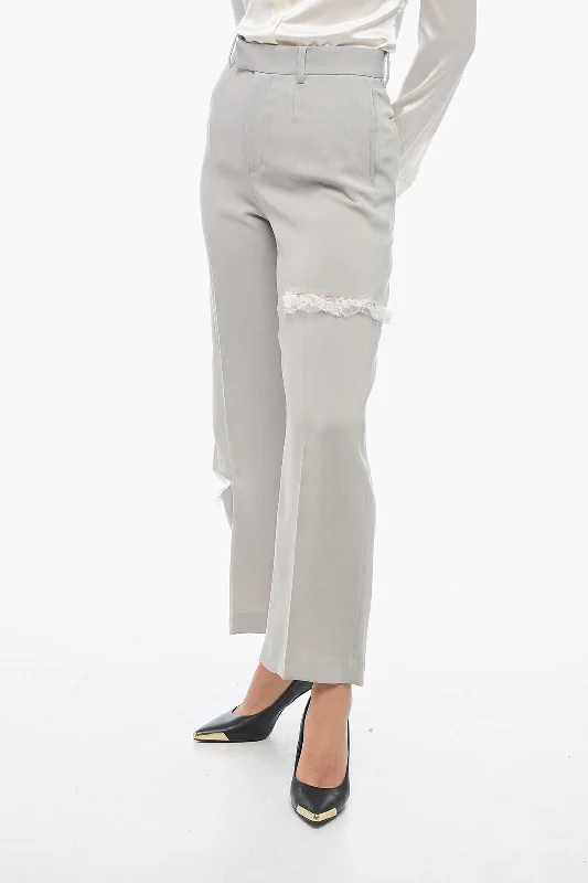 The Best Prices Undercover 4 Pocket Cut-out Pants with Lace Details