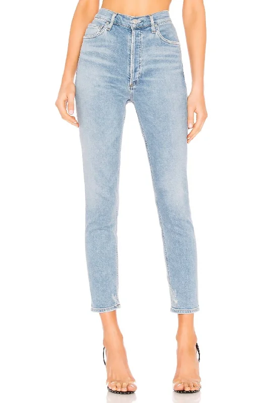 Weekend Offers That Excite Nico High Rise Slim Jean In Embark