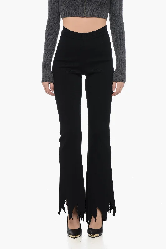 Exclusive Access J.W.Anderson Stretchy High Waist Pants with Laser-Cut