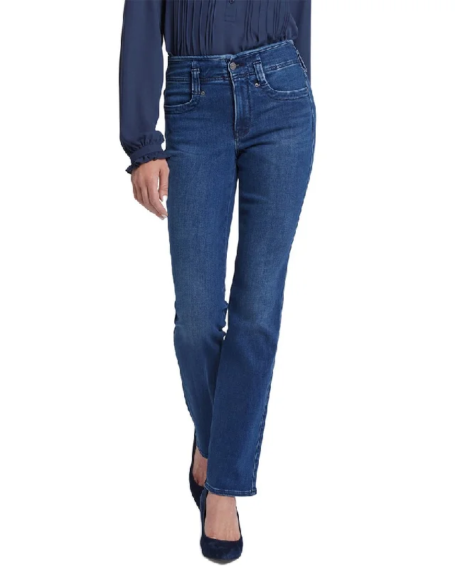 Discount Days NYDJ Petite Marilyn Rendezvous Straight Leg Jean
