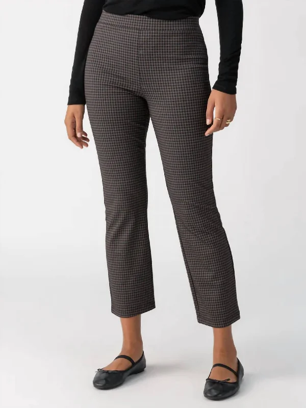 Exclusive Preview Carnaby Kick Crop Pants In Shadow Check