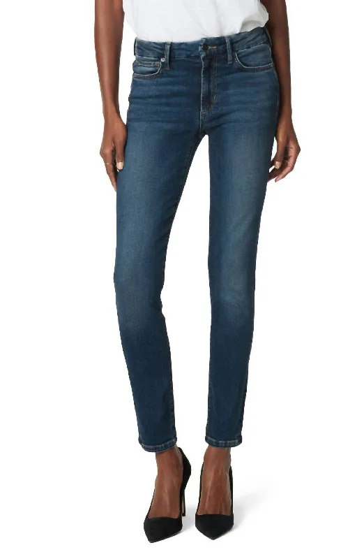 Don’t Miss Out Women's Flawless High Rise Ankle Skinny Jean In Blue