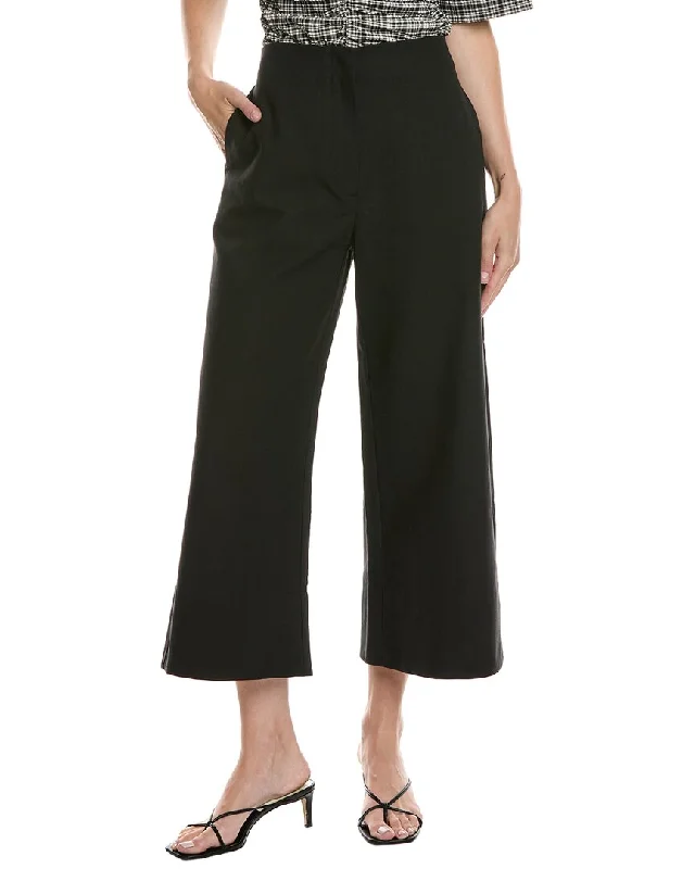 Deal Explosion GANNI Cropped Wide Leg Pant