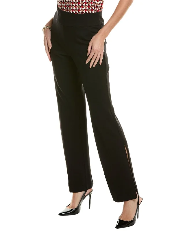 Weekend Shopping Extravaganza Anne Klein High-Rise Slit Boot Pant
