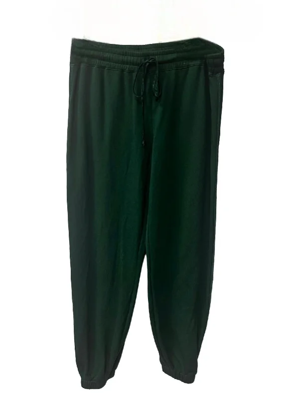 Lowest Price Elastic Vintage Sweatpants In Evergreen