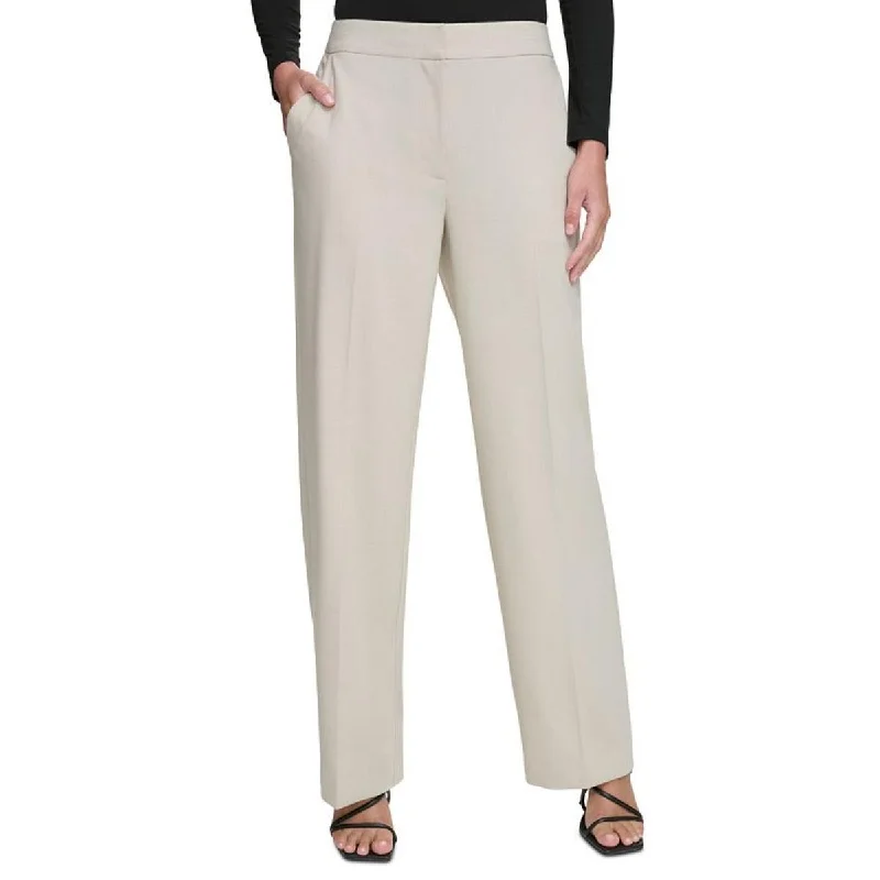 Weekend Deals to Make You Happy Petites Womens High Waisted Wide Leg High-Waisted Pants