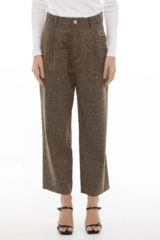 Can't Miss Sibel Saral Wool Blend FRITZ Single Pleat Pants