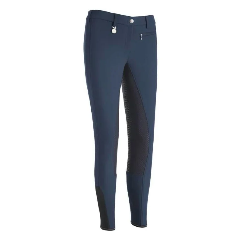 Super Deal Women's Lucinda Grip Full Seat Breech Pant In Insignia Blue