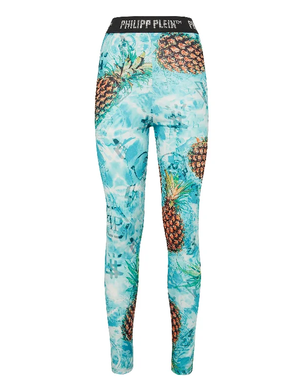 Factory Direct Sale Jogging Leggings Stones Pineapple Skies