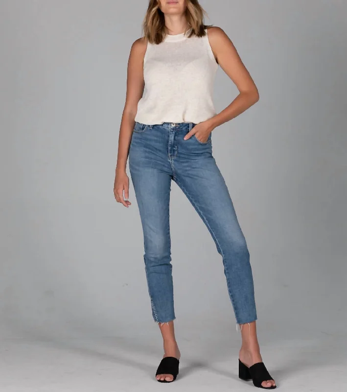 Overstock Viola High Rise Skinny Jean In Brooklyn