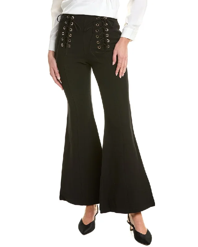 Weekend Bargains to Snag Gracia Lace-Up High-Waist Pant
