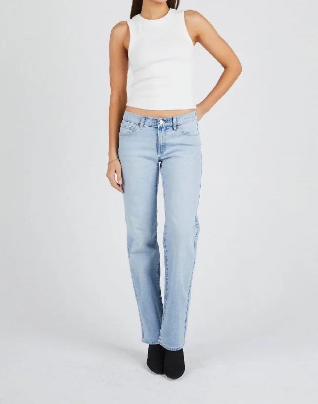 Price Rollback 99 Low Straight Jeans In Gina
