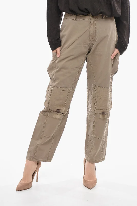 Deal Explosion John Elliott Hidden Closure Solid Color Cargo Pants