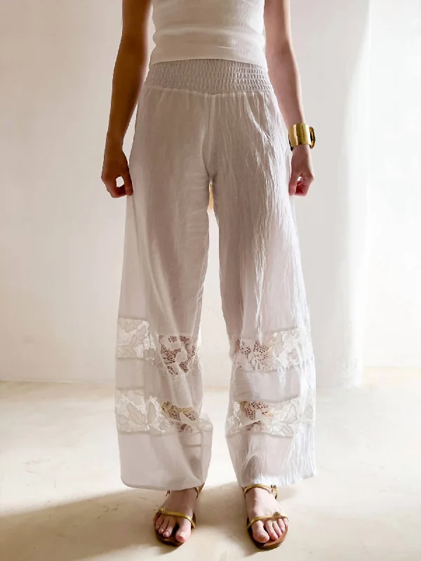 Price Drop Liz Pant In White