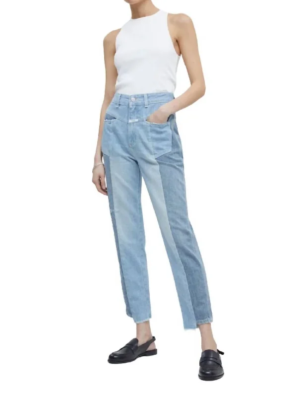 Great Deal A Better Real X Jeans In Mid Blue