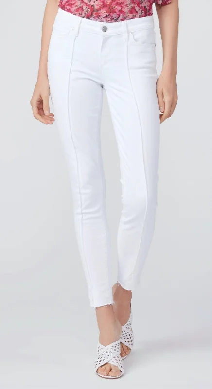 Weekend Deals That Amaze Verdugo Ankle Crop Denim Pant In Crisp White