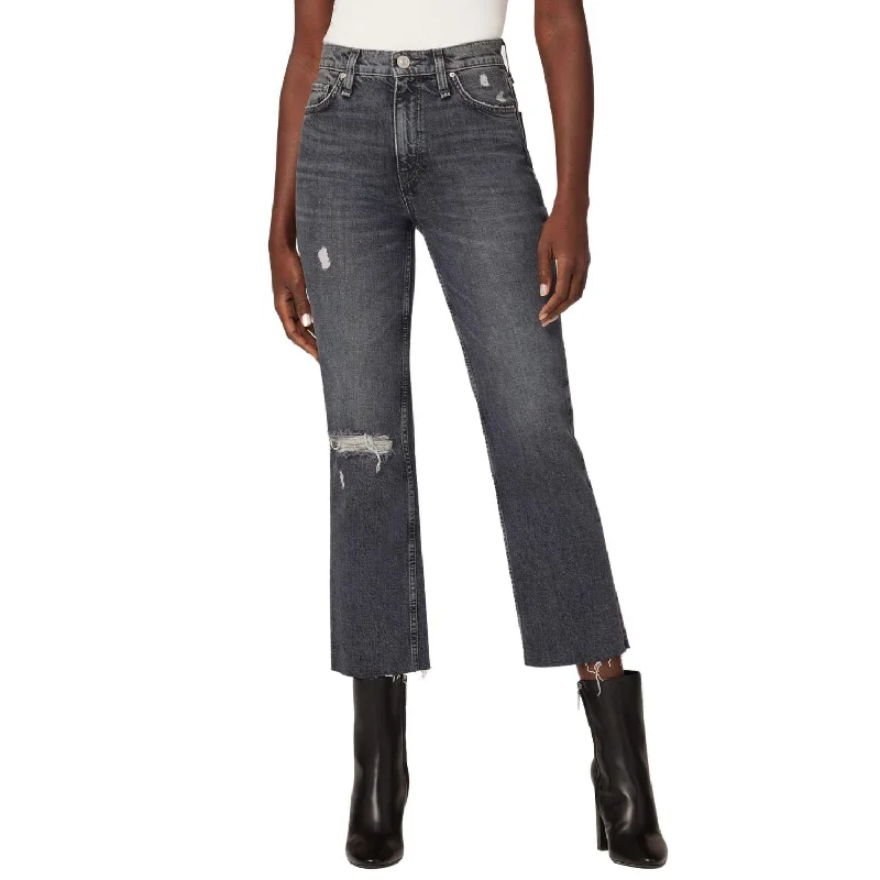 New Arrival Remi High-Rise Straight Crop Jean In Cosmos