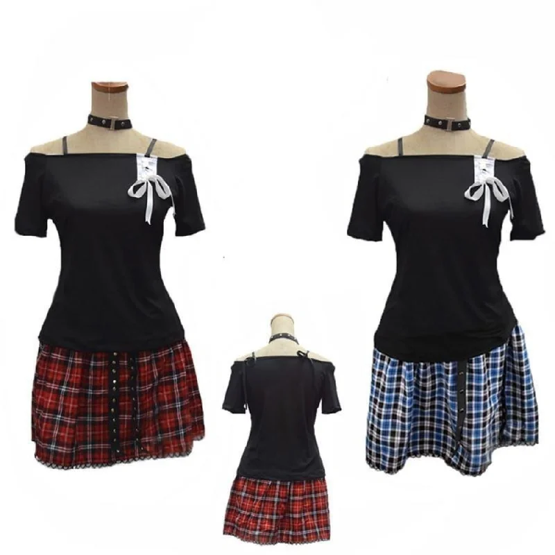 Must-Have Deals Classroom Murder Shiota Nagisa Punk Girl Uniforms Cosplay Costume mp006127 Must-Have Deals Classroom Murder Shiota Nagisa Punk Girl Uniforms Cosplay Costume mp006127