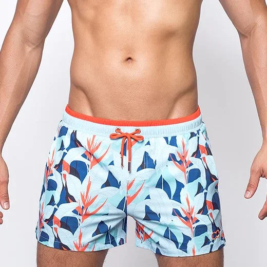 Daily Special 2eros Caribbean Twist 3" swim short