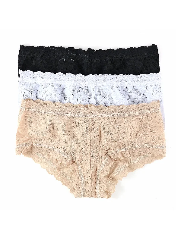 Bargain Blast 3 Pack Signature Lace Boyshorts