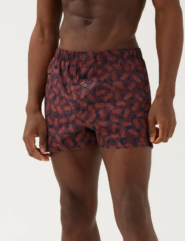 Crazy Savings 3pk Pure Cotton Assorted Woven Boxers