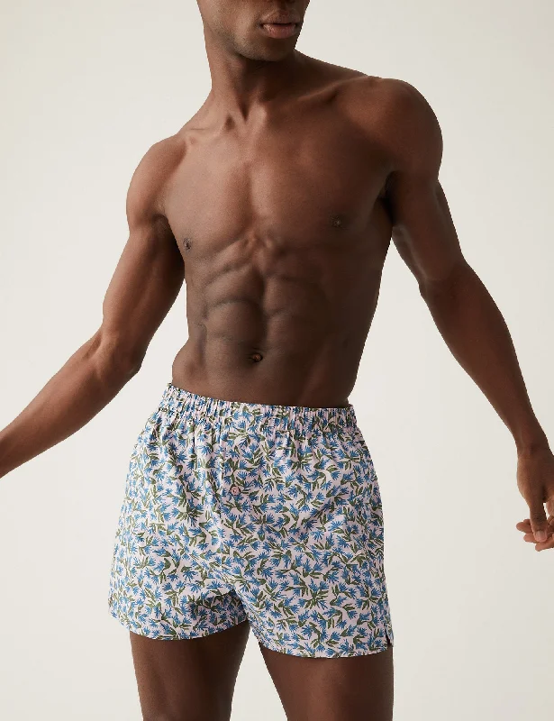 Buy Today 3pk Pure Cotton Tropical Print Woven Boxers