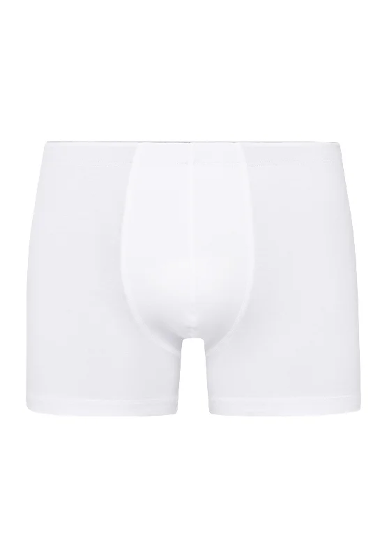 Big Deal Cotton Superior Long Leg Boxer Brief | White 73090-101