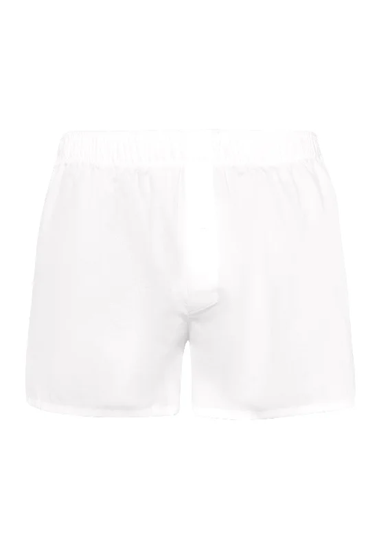Final Clearance Fancy Woven Boxer | White 74013-101