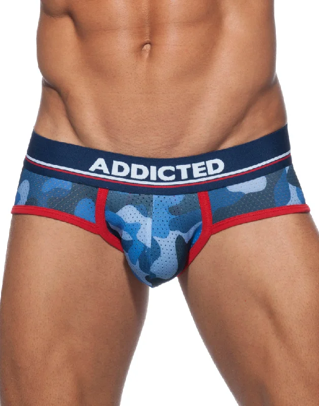 Weekend Bargains Galore Addicted 3-Pack Camo Mesh Brief Push Up AD697P