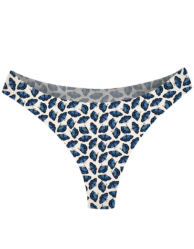 Closeout Sale AiraModal™ Monarch Meadows Mid-Rise Thong
