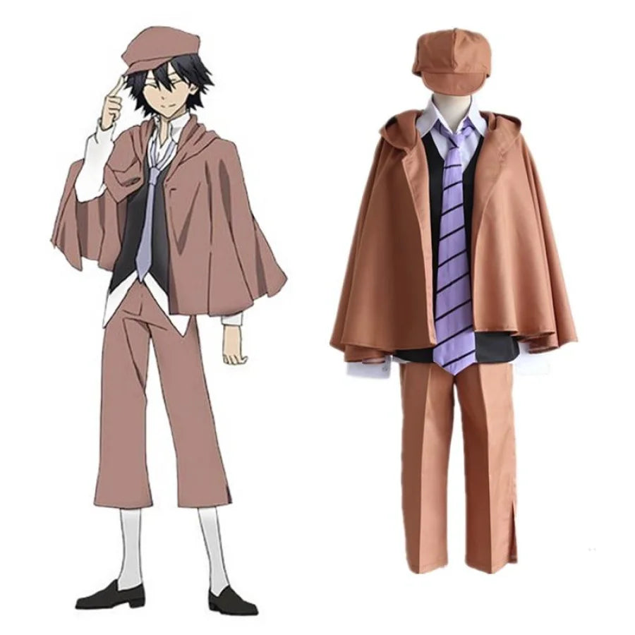 Steal Deal Bungo Stray Dogs Detective Ranpo Edogawa Cosplay Costumes C07104
