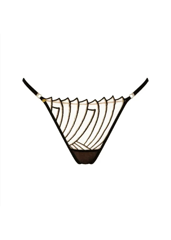 Reduced Rates Cosmic Dream Thong (Black)