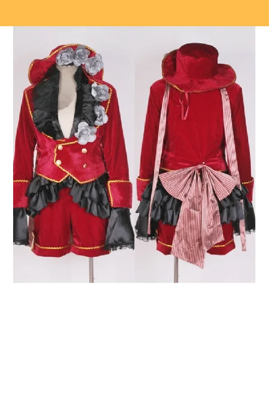 Best Choice Black Butler Kuroshitsuji Ciel Red Velvet Cosplay Costume
