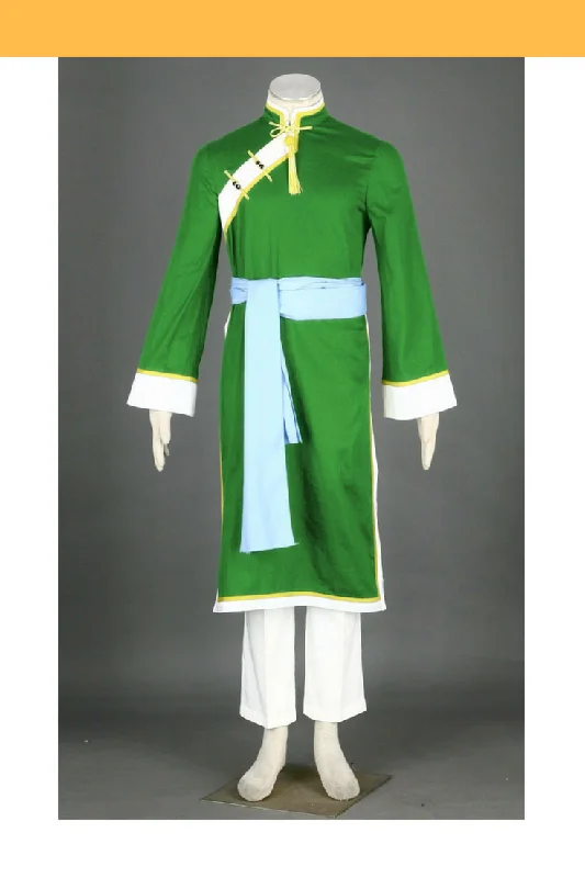 Extra Discount Black Butler Kuroshitusji Lau Green Version Cosplay Costume