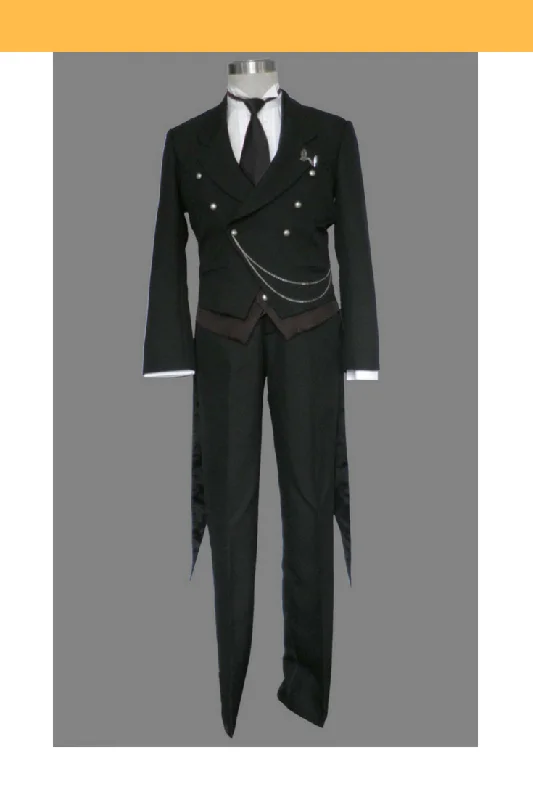 Huge Savings Black Butler Kuroshitusji Sebastian Classic Cosplay Costume