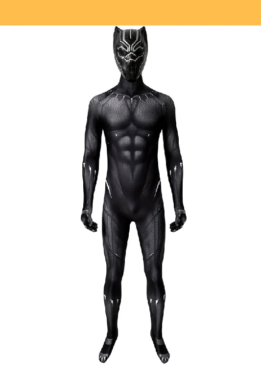 Unbeatable Deal Black Panther Digital Printed Cosplay Costume