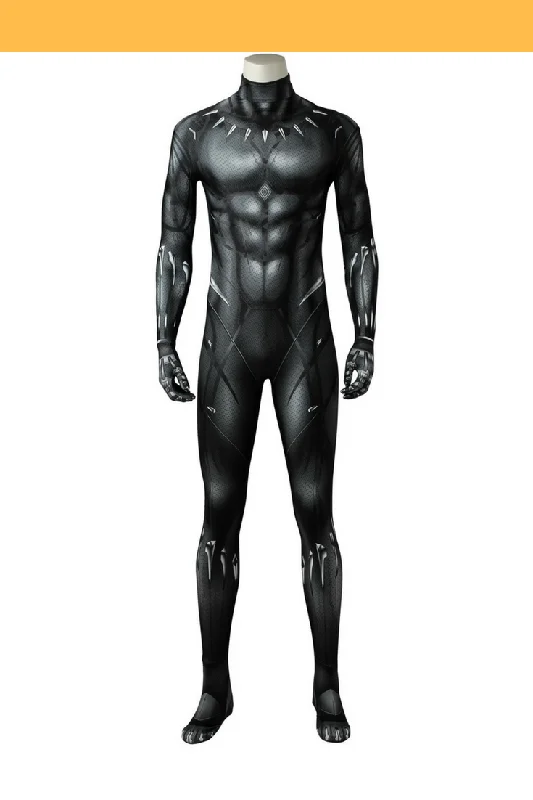 Today Only Black Panther Digital Printed Cosplay Costume